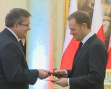 Bronisłw Komorowski i Donald Tusk/YouTube @Prezydent.pl
