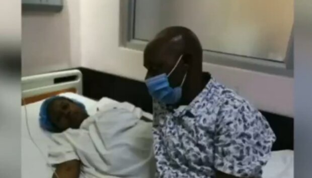 Virginia i jej pertner/ YouTube @Kenya CitizenTV