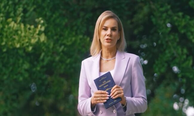 Marta Nawrocka, screen Youtube @prezydent