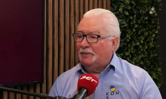 Lech Wałęsa, screen Youtube @radiozet