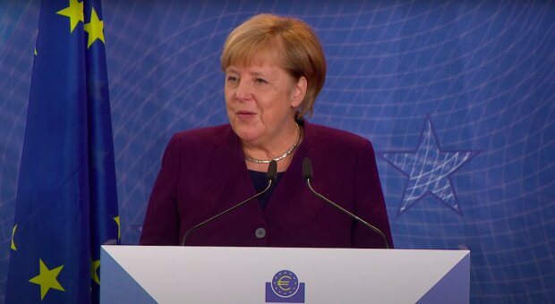 Angela Merkel / YouTube:  European Central Bank