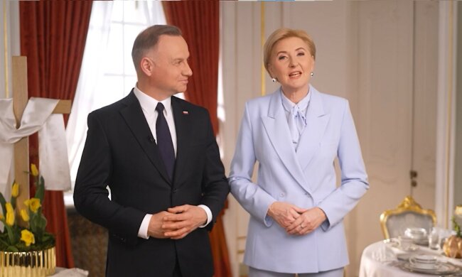 Andrzej Duda i Agata Kornhauser-Duda, screen Youtube @prezydent