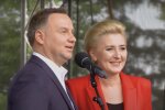 Andrzej i Agata Duda/ screen yt