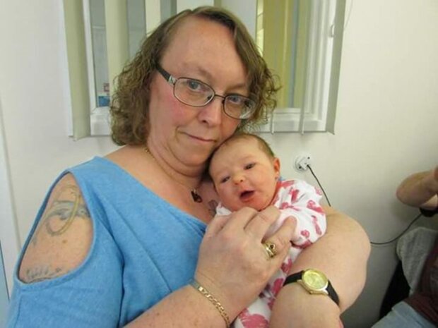 młoda mama, screen Mirror