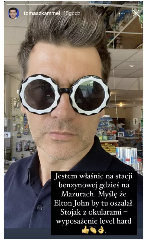 Tomasz Kammel. Źródło: instagram.com