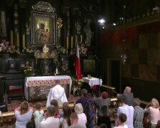 Msza święta/Youtube @Jasna Góra Klasztor Ojców Paulinów