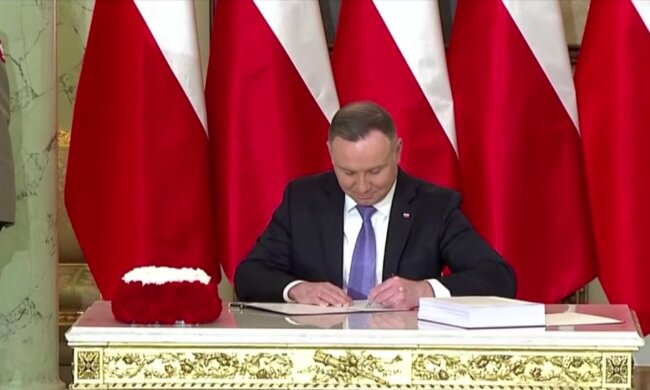 Andrzej Duda / screen yt