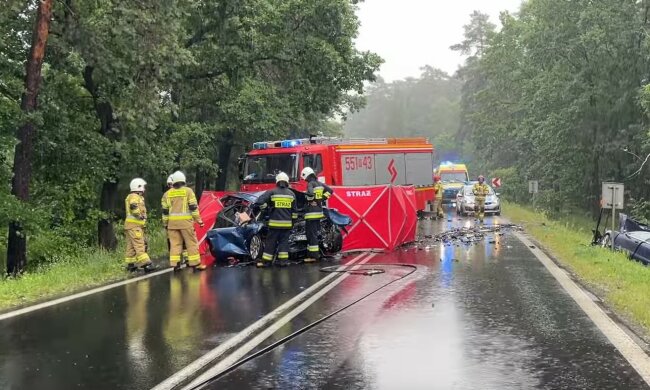 Wypadek/Youtube @Tygodnik Nadwiślański TV