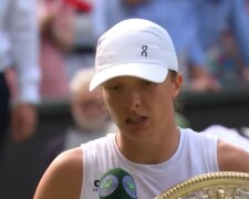 Iga Świątek, screen Youtube @Wimbledon