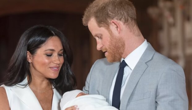 Meghan Markle, książę Harry i Archie/YouTube @The Hollywood Reporter