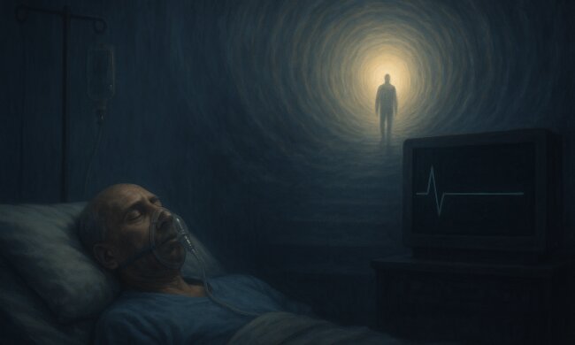 Była po drugiej stronie. To, co widziała, trudno sobie wyobrazić