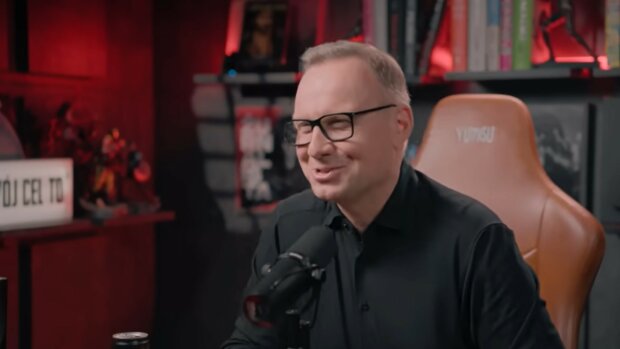 Andrzej Duda, screen Youtube @zurnalistapl