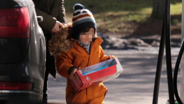 Marta Kaczyńska z synem/ Super Express