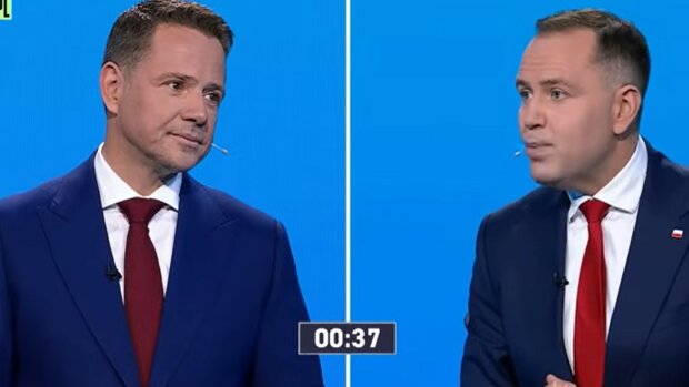 Trzaskowski i Nawrocki, screen Youtube @gazetapl