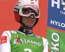 Kamil Stoch, screen Youtube @EurosportPolska