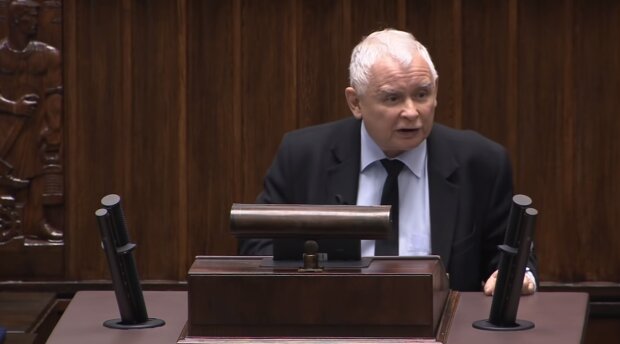 Jarosław Kaczyński. Źródło: Youtube Janusz Jaskółka