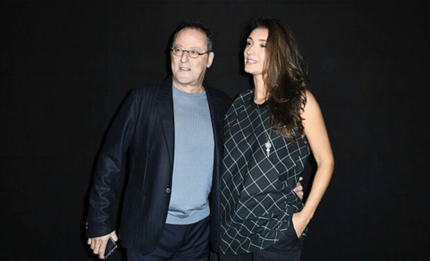 Jean Reno i Zofia Borucka. Źródło: youtube.com