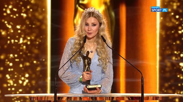 Ewa Bilan-Stoch. Źródło: Youtube Polsat Sport