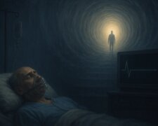 Była po drugiej stronie. To, co widziała, trudno sobie wyobrazić