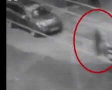 Duch uchwycony na nagraniu/Twitter @The Sun