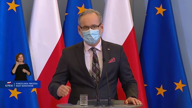 Adam Niedzielski. Źródło: Youtube Kancelaria Premiera