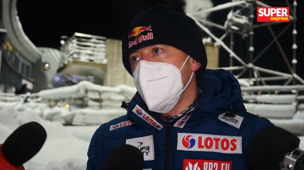 Adam Małysz. Źródło: Youtube Super Express Sport