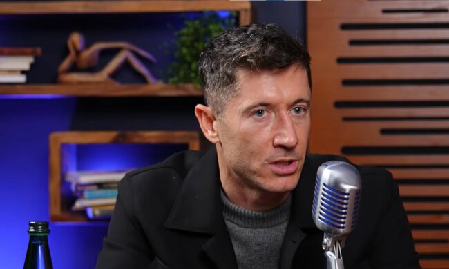 Robert Lewandowski, screen Youtube @RymanowskiLive