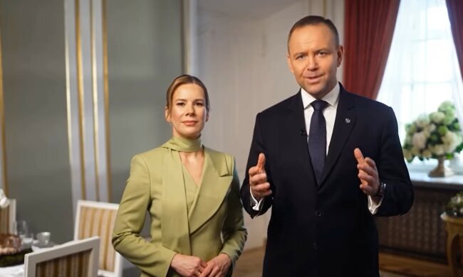 Karol Nawrocki i Marta Nawrocka, screen Youtube @KNawrocki