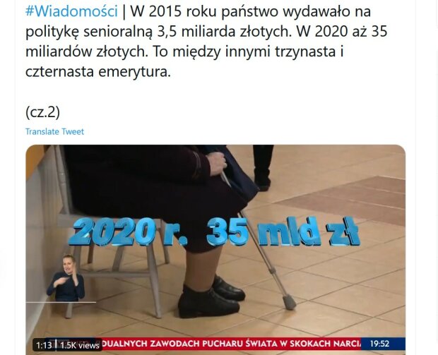 Twitter @WiadomosciTVP