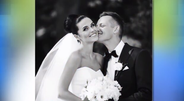 Marcin Mroczek z żoną. Źródło: Youtube GOSSIP TV