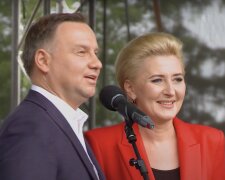 Andrzej i Agata Duda/ screen yt
