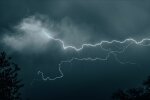 Nagle wszystko pokryło się bielą. Mieszkaniec pokazał, co spadło z nieba