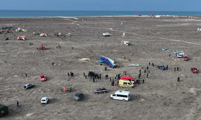 samolot, screen Youtube @TengrinewsTVKZ