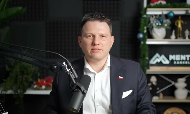 Sławomir Mentzen, screen Youtube @SławomirMentzen