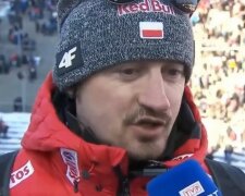 Adam Małysz/screen Youtube @TVP Sport