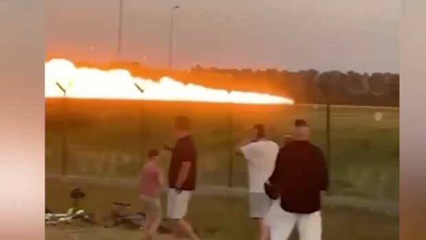 wypadek F-16, screen Youtube @wp-pl