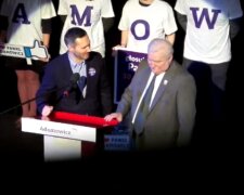 Lech Wałęsa, Jarosław Wałęsa/YouTube @ Strefa TV - Gdańsk Strefa Prestiżu