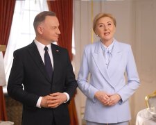 Andrzej Duda i Agata Kornhauser-Duda, screen Youtube @prezydent