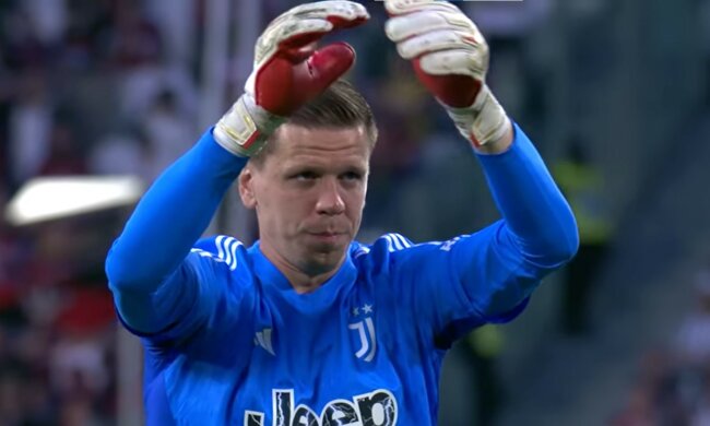 Wojciech Szczęsny, screen Youtube @Juventus