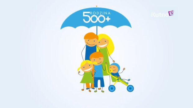 500 plus. Źródło: Youtube Kutno Tv