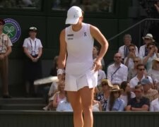 Iga Świątek, screen Youtube @Wimbledon