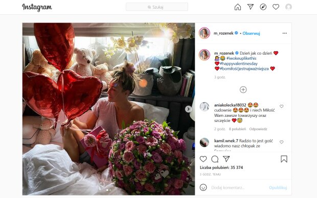 Małgorzata Rozenek / Instagram