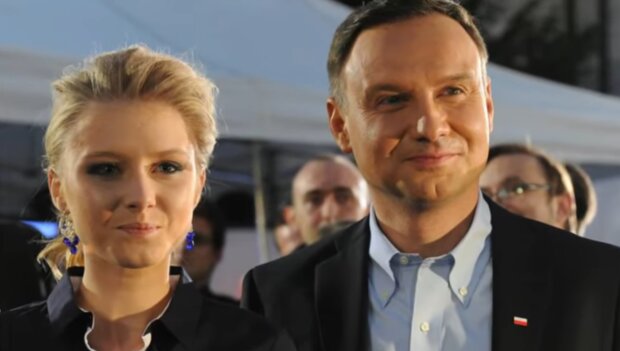 Andrzej Duda z córką/ YouTube @Dla Ciekawskich