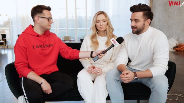 Basia Kurdej-Szatan i Rafał Szatan. Źródło: Youtube Magazyn VIVA!
