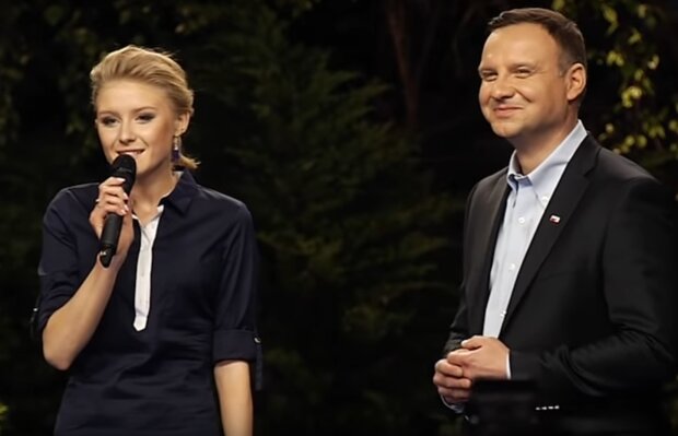 Kinga Duda i Andrzej Duda / YouTube :  Andrzej Duda