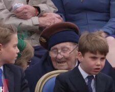 książę Louis i książę George, screen Youtube @thesun