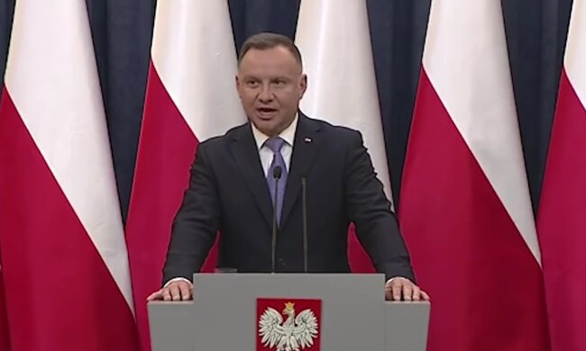 Andrzej Duda / screen yt