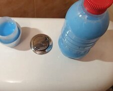 zmiękczacz do tkanin do spłuczki toaletowej, screen YT