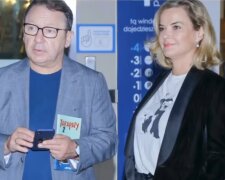 Monika Richardson i Zbigniew Zamachowski/YouTube @Gossip TV