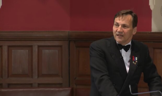Radosław Sikorski/ YouTube @OxfordUnion